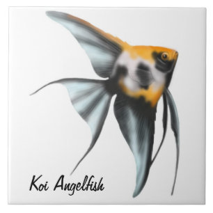 Die Koi Angelfish-Fliese Fliese