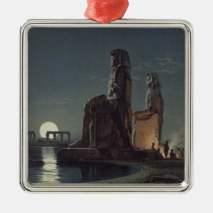 Die Kolosse von Memnon, Thebes, einer von 24 Ornament Aus Metall