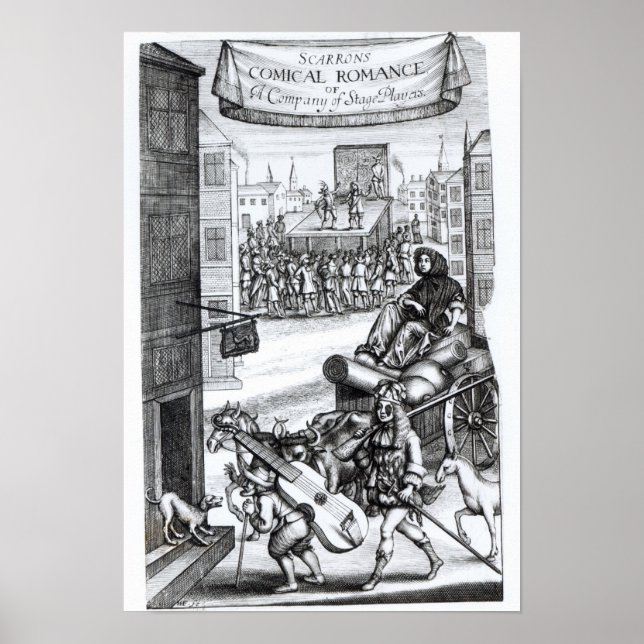 Die komische Romantik von Paul Scarron Poster (Vorne)