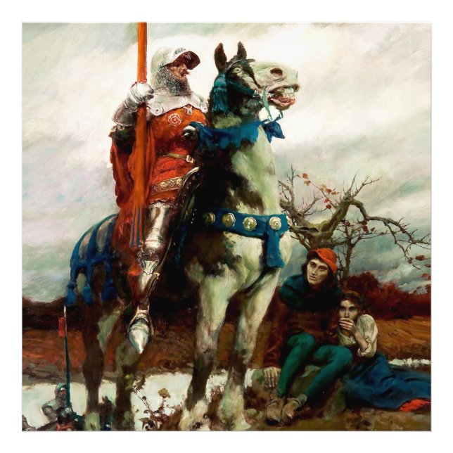 Die kommende Lancaster von Howard Pyle Fotodruck (Vorne)