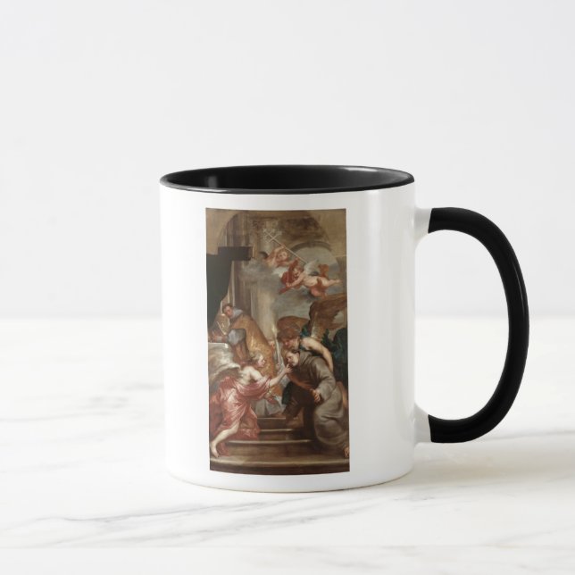 Die Kommunion von St Bonaventure Tasse (Rechts)