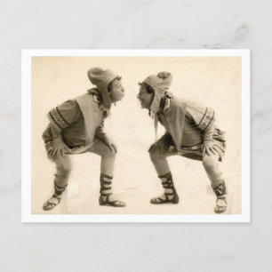 Die Komödie der Irrungen, 1902 Vintage Postkarte