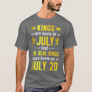Die Könige sind im Juli Geboren, die wirklichen Kö T-Shirt