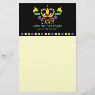 Die Königin bekommt die großen Perlen Briefpapier
