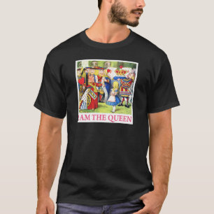 Die Königin der Herzen erklärt Alice, "ich bin d T-Shirt