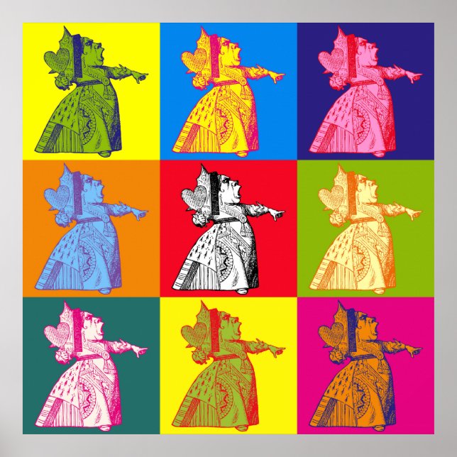 Die Königin der Kunst des Pops Poster (Vorne)