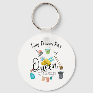 Die Königin der Sauberkeit Schlüsselanhänger