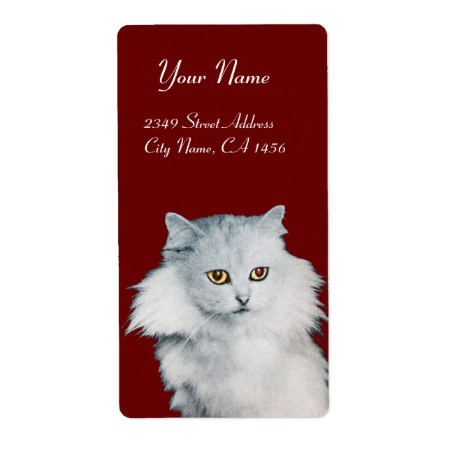 DIE KÖNIGIN DER WEISSEN KATZEN, rot (Vorne)