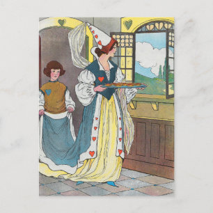 Die Königin des Herzens hat ein paar Tarnkappen ge Postkarte