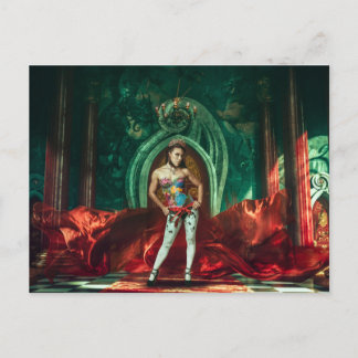 Die Königin des Herzens Postkarte