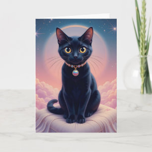 Die Königin des schwarzen Katzenhimmels Karte