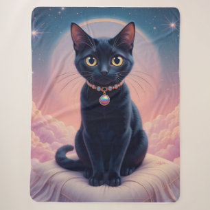 Die Königin des schwarzen Katzenhimmels Sherpadecke