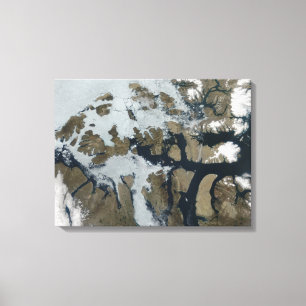 Die Königin-Elisabeth-Inseln Leinwanddruck