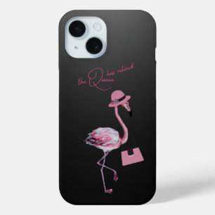Die Königin hat den klassischen Chic Pink Flamingo Case-Mate iPhone Hülle