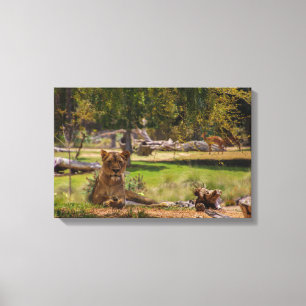 Die Königin Leinwanddruck