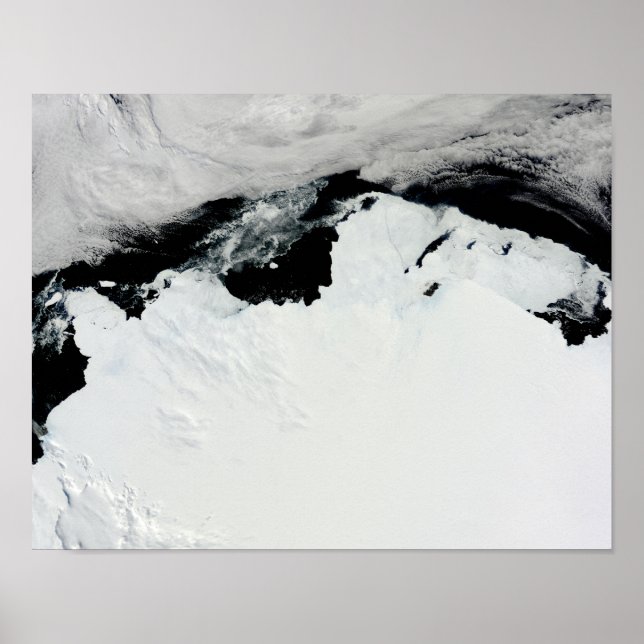 Die Königin-Maria-Küste der Antarktis Poster (Vorne)
