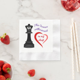 Die Königin meines Herzens Serviette