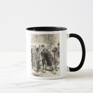 Die Königin-verteilenden Victoria-Kreuze Tasse