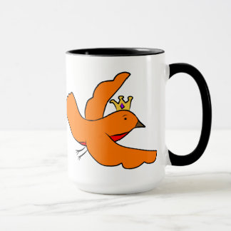 Die Königin-Vogel-Tasse Tasse