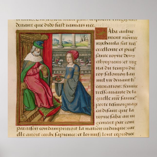 Die Königin von Sheba Poster (Vorne)