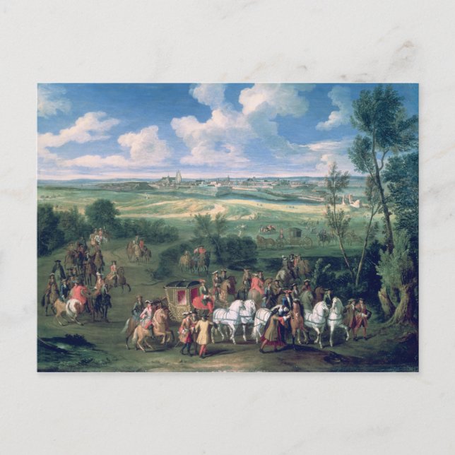 Die königliche Cortege Postkarte (Vorderseite)