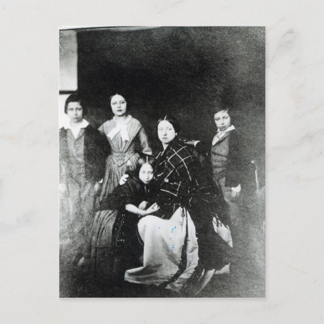 Die königliche Familie Postkarte (Vorderseite)