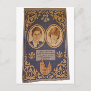 Die königliche Hochzeit: Postkarte