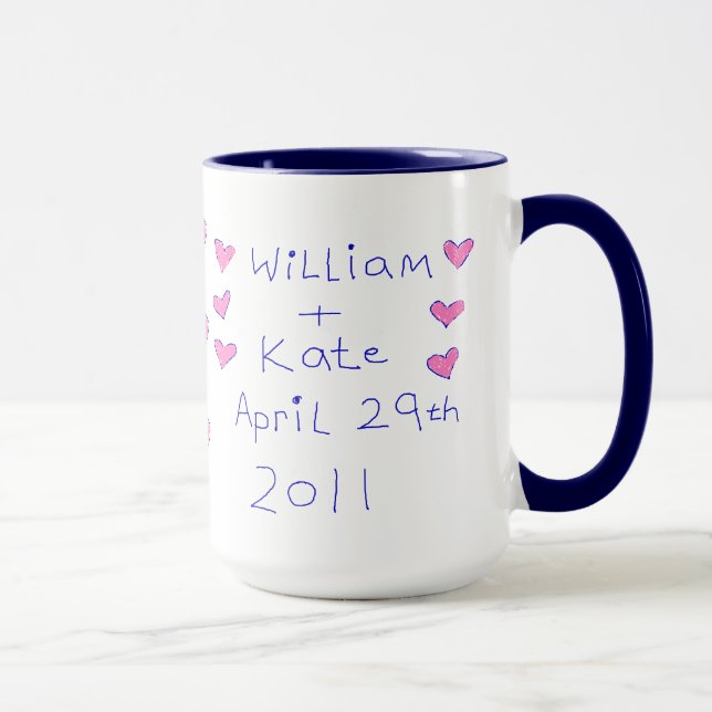 Die königliche Hochzeit Tasse (Rechts)