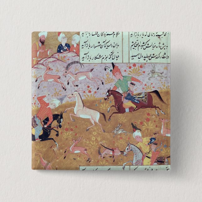 Die königliche Jagd Button (Vorderseite)