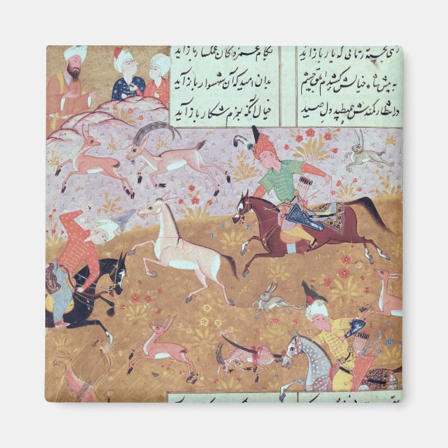 Die königliche Jagd Magnet (Vorne)