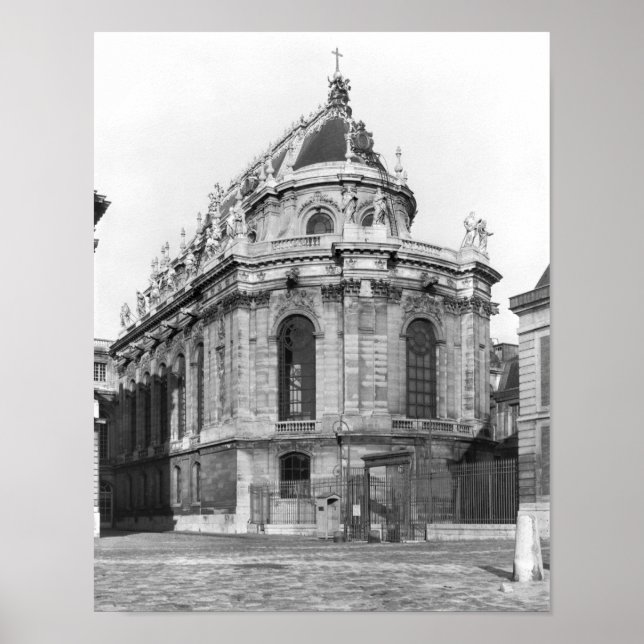 Die Königliche Kapelle, das Schloss von Versailles Poster (Vorne)