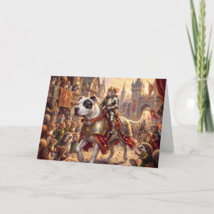 Die königliche Parade Dankeskarte