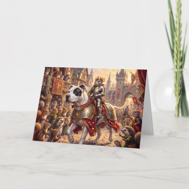 Die königliche Parade Dankeskarte (Vorderseite)