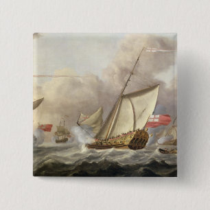 Die königliche Yacht "Mary", die Grüße austausc Button