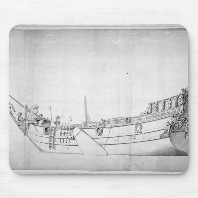 Die königliche Yacht 'Mary Mousepad (Vorne)