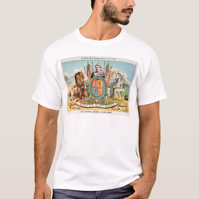 Die königlichen Arme glücklich T-Shirt (Vorderseite)