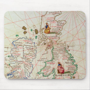 Die Königreiche von England und von Schottland Mousepad
