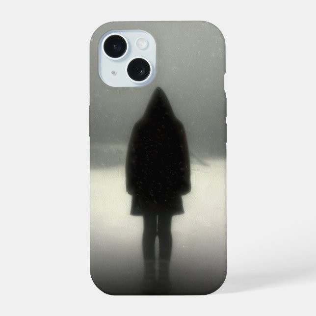 Die Kontur der Stille iPhone 15 Hülle (Rückseite)