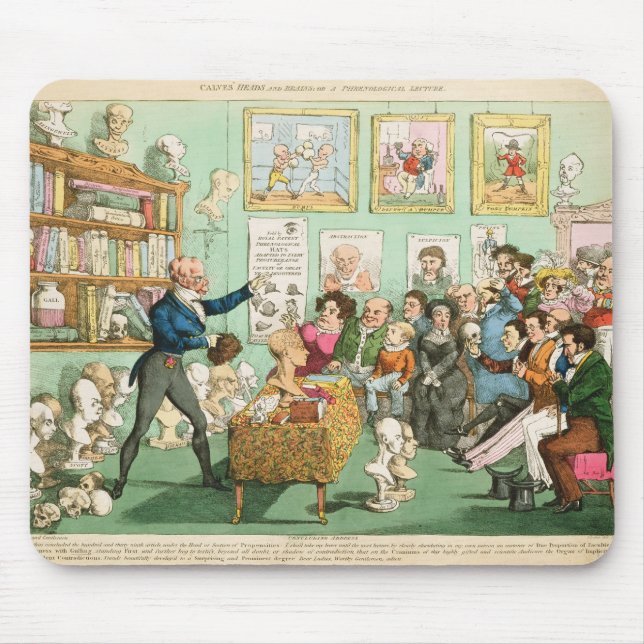 Die Köpfe und die Gehirne der Kälber; ein Mousepad (Vorne)