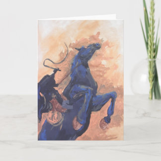 Die kopflose Pferdekarte Karte