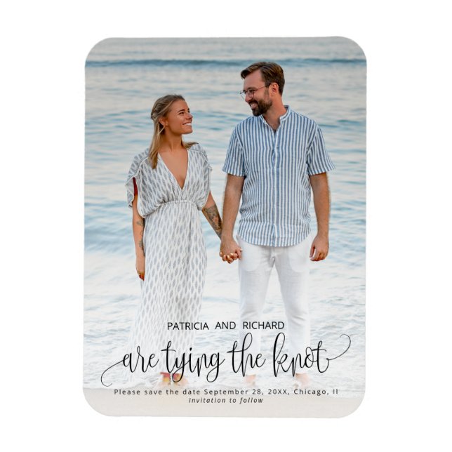 Die Kopplung von Hochzeiten rettet das Date-Foto Magnet (Vertikal)