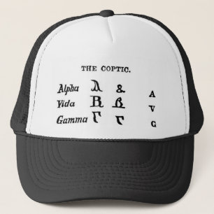 Die koptische truckerkappe