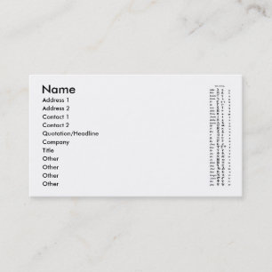 Die koptische Visitenkarte