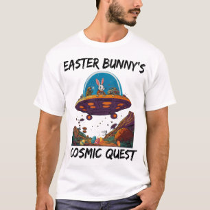 Die kosmische Quest des Osterhasen T-Shirt