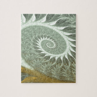 Die kosmische Spirale - heilige Geometrie-goldene Puzzle