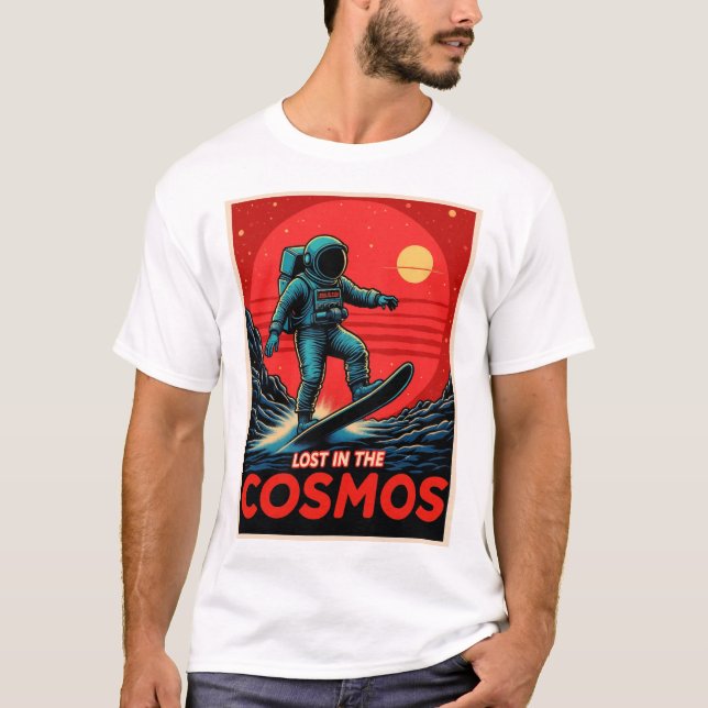 Die kosmischen Gezeiten reiten T-Shirt (Vorderseite)
