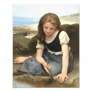 Die Krabbe von William Bouguereau Fotodruck