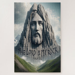 Die Kraft meiner Errettung ist der Herr mein Stein Puzzle