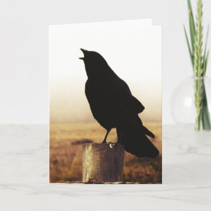 Die Krähe Karte