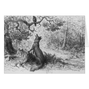 Die Krähe und der Fox